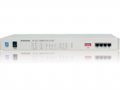 	HC-OE120-E8T 8E1+百兆以太网光端机